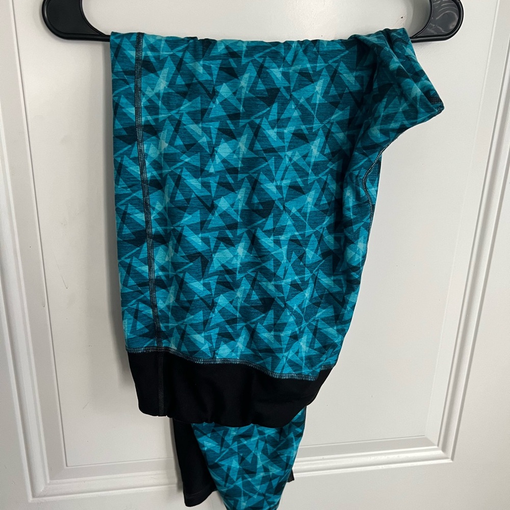 Just My Size Active Legging 3x(22-24) blue/black